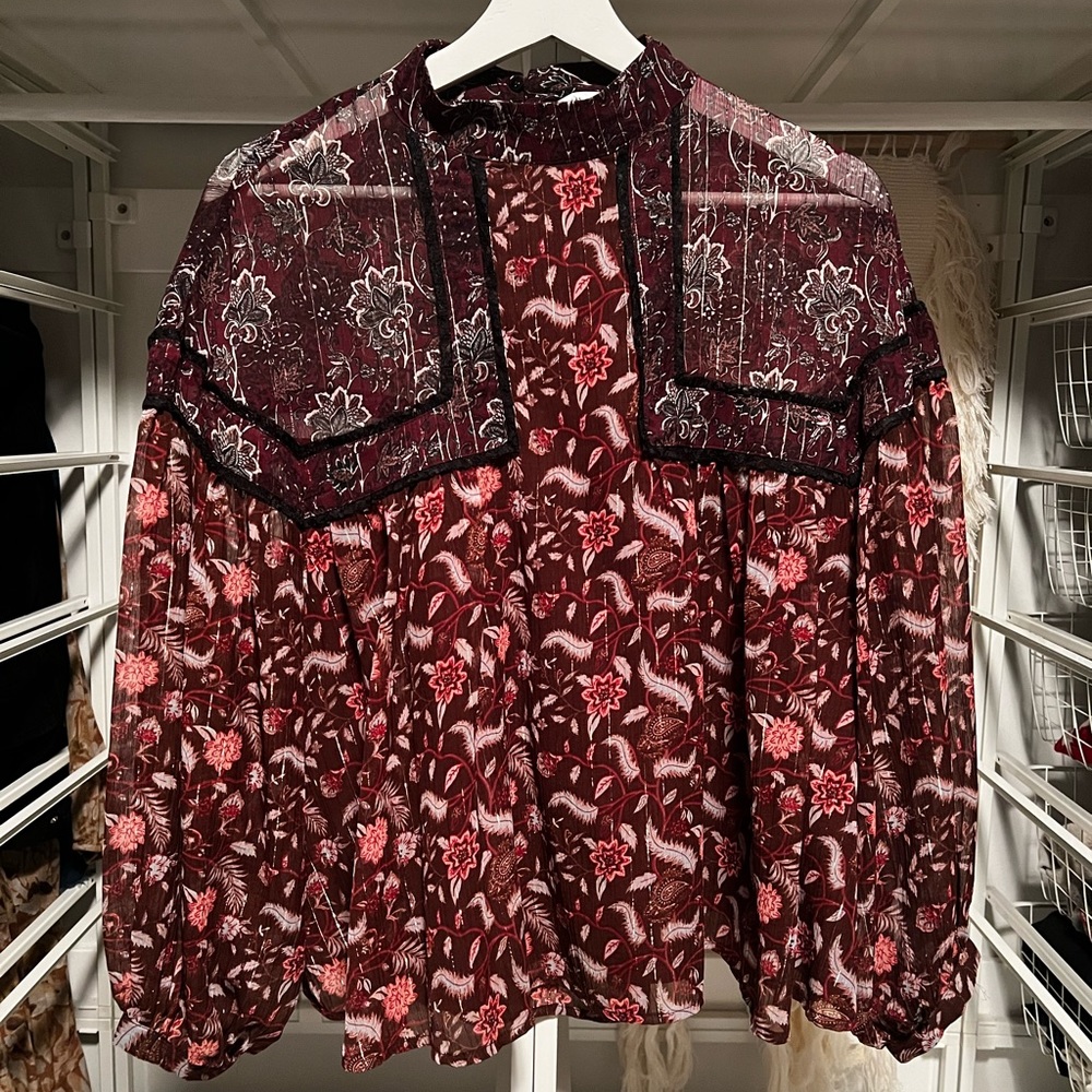 Zara blouse shirt